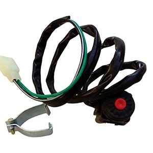 Wmool Universal Motorcycle Kill Switch Push Button Horn Starter Dirt Bike ATV UTV R