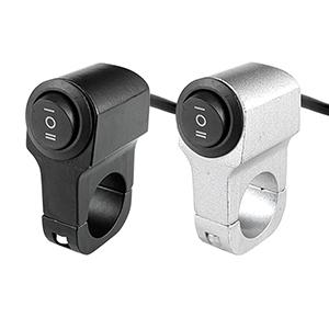 ATV Light Switch Motorcycle Handlebar Switch Waterproof Handlebar Toggle Switch for Headlight Spotlight