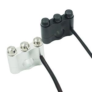 CNC 25mm LED Universal Vintage Motorcycle Handlebar Mount Switch Control Button