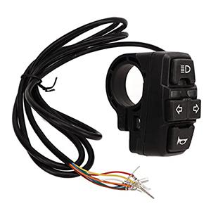 Motorcycle Handlebar Horn Button Turn Signal Fog Light ON/OFF Controller Switch