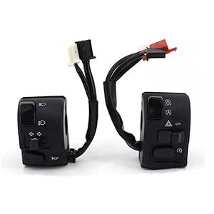 7/8 inch motorcycle handlebar control switch (left and right functions) for horn and turn signal lights