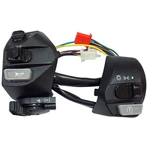 22 mm motorcycle switch, on/off button, rear control lever, horn, steering, start