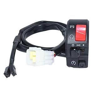22mm Motorcycle Handlebar Right Switch Start East Headlight Ends Switch Button